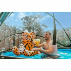 EXIT TOYS EXIT Wood Zwembad ø300x76cm Met Filterpomp En Overkapping - Bruin -NL Zwembad Verkoop exit wood zwembad o300x76cm met filterpomp en overkapping bruin 11