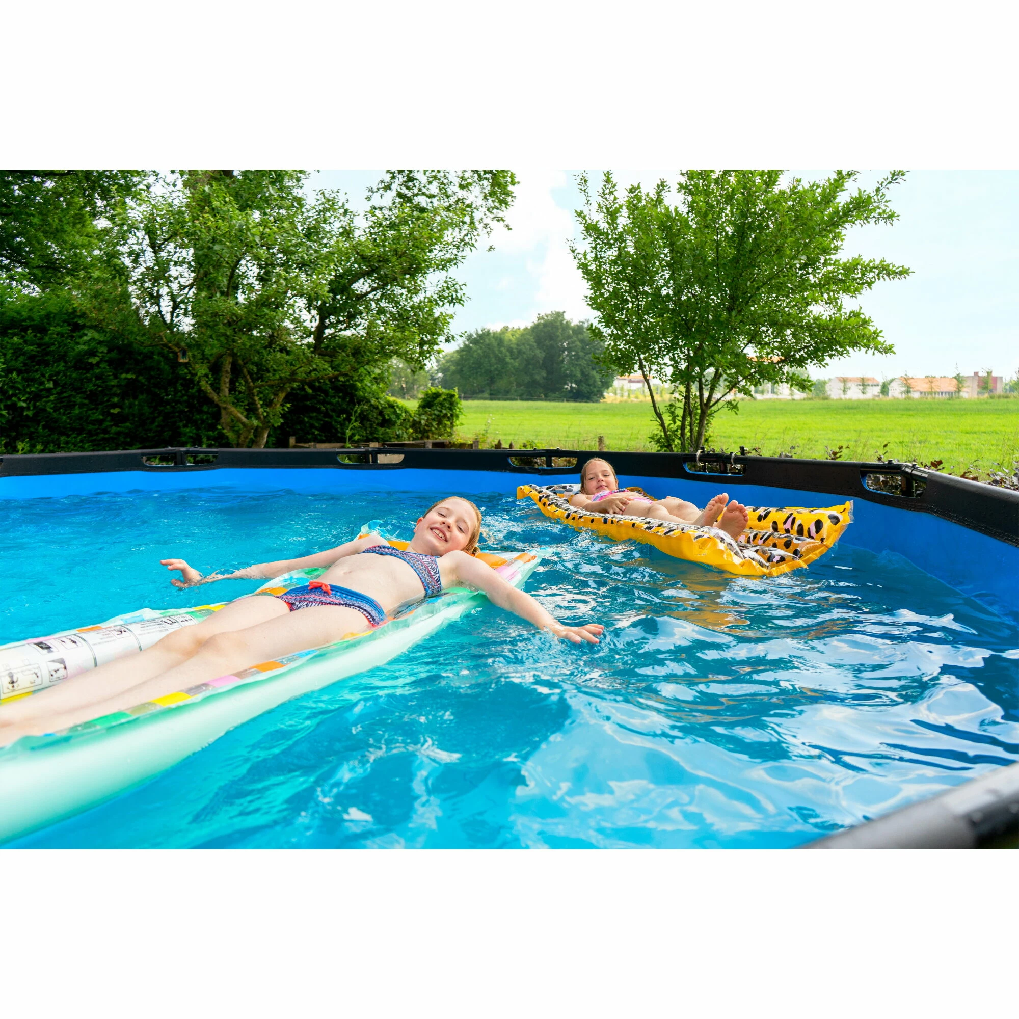 EXIT TOYS EXIT Wood Zwembad ø488x122cm Met Filterpomp - Bruin 7 EXIT TOYS EXIT Wood Zwembad ø488x122cm Met Filterpomp - Bruin - Afbeelding 7