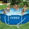 Intex Zwembad Rond 366 X 76 | Metal Frame Met Filterpomp